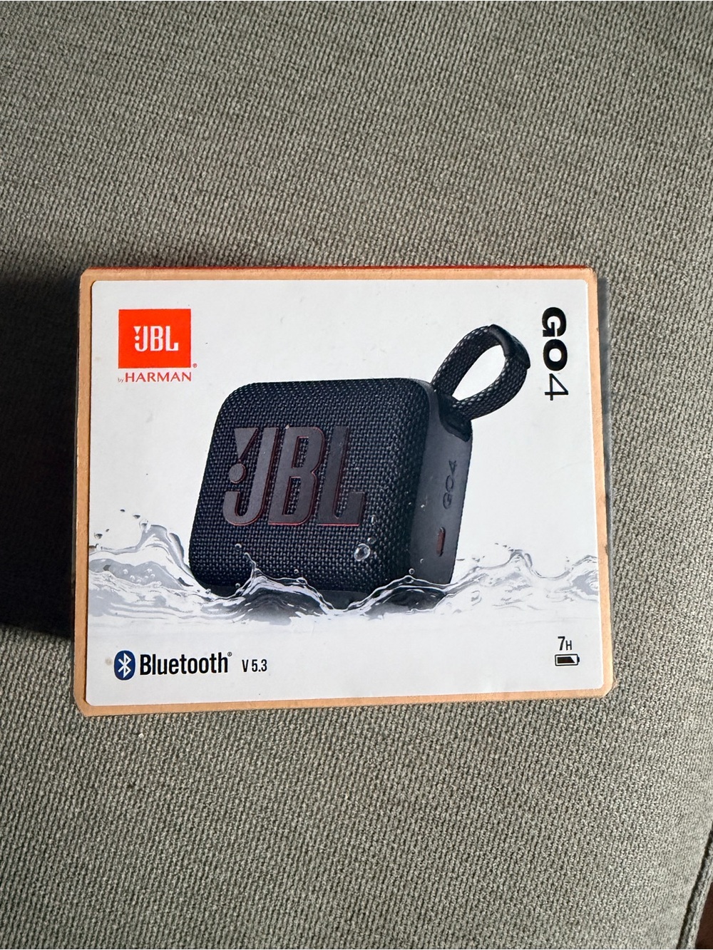 JBL GO 4 Portable Bluetooth Speaker - Black